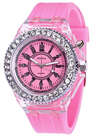 Ainiyo Damen Armbanduhr Analog Quarz Armband Moderne Designer Glitzer Schmuck Geschenk für Sie Mädchen Frauen
