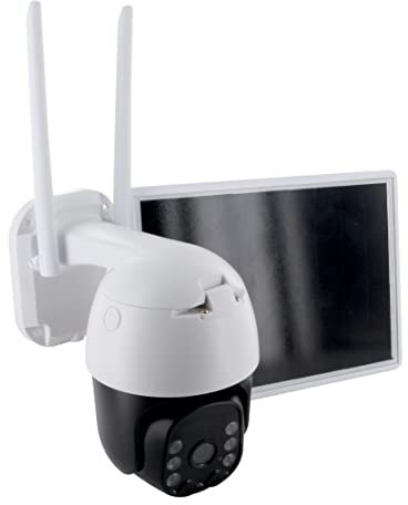 Caméra WiFi rotative d’extérieure sans Fil avec Panneau Solaire