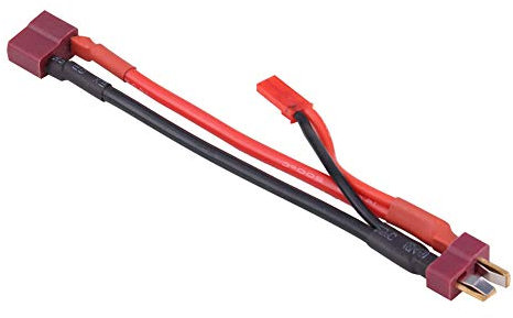 JST Plug Splitters Male to Female Servo Adapter,Deans T Plug with JST Plug Power Cable 18AWG Wire for Remote Control Airplane Car Boat,