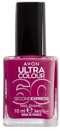 Avon ULTRA COLOUR Express-Nagellack - Schnelltrocknend, langanhaltend, glänzend - Fun N Fuchsia