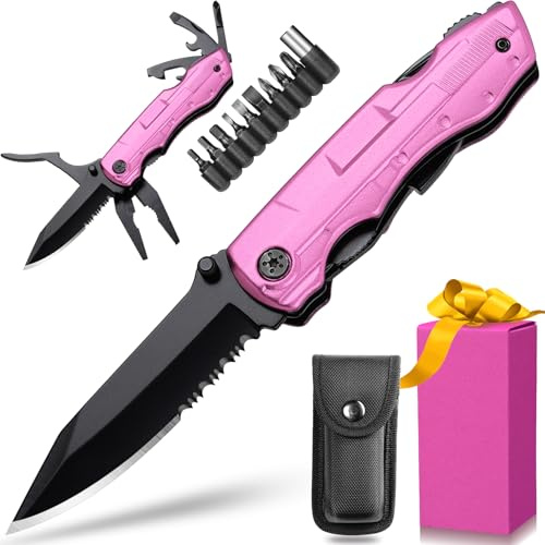 Geschenke für Frauen, Mutter, Ehefrau, Freundin, beste Freundin, P-Ink Multitool-Messer, Muttertagsgeschenke für Mutter, einzigartige Geschenkideen für Frauen, Weihnachten, Jahrestag, Valentinstag,