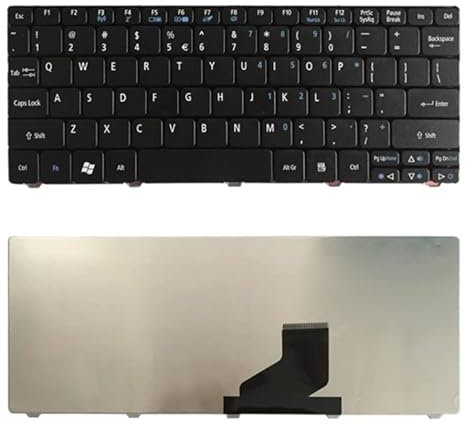 Zhang Tastiera di Ricambio Versione US Versione per Acer Aspire One D255 D256 D257 D260 D270 ZE6 532 532H 521 522 EM350 N55C ZH9 E100 AOE100 P0VE6 ZE7 Accessori