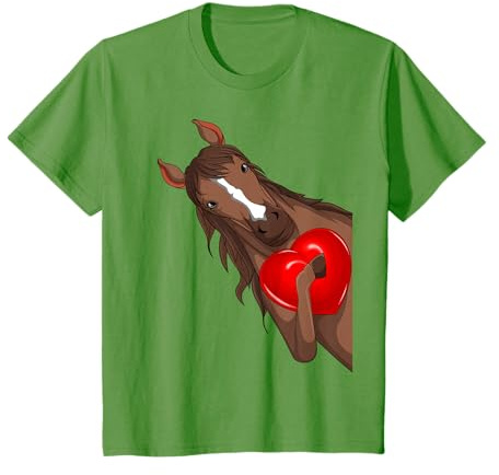 Caballo Mujer Niña Equitación Caballos Camiseta