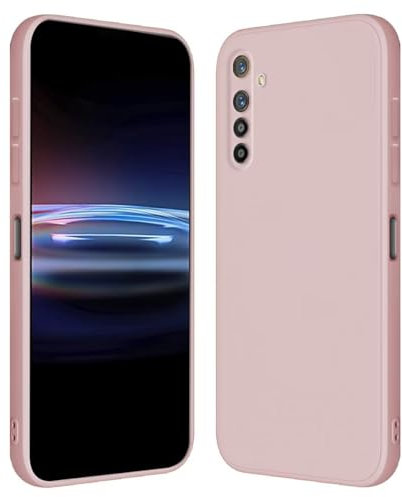 RankOne Funda para Realme XT/Realme X2 (6.4 Inches) Carcasa de Silicona de TPU Suave - NaPolvo de Arena