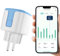 WLAN Steckdose mit Strommessung Alexa Steckdose Stromzähler Steckdose Smart Plug Energiekostenmesser Sprachsteuerung mit Alexa/Google Home Zeitschaltuhr/Zeitplan Wifi Smart Plug 16A (1)