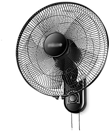 Ventilatore Industriale da Parete, Ventilatore Elettrico Domestico a Parete Silenzioso con Telecomando ad Alta velocità a 3 velocità, 16 Pollici-5 Pale, Ventilatore Industriale con Testa tremante