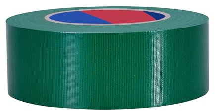 Duccinp Panzertape extra stark, 50 m x 50 mm, Wasserdichtes Reparaturband für Reparaturen, Heimwerker, Handwerk, Innen- und Außenbereich, Duct Tape (Grün)