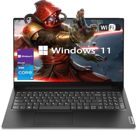 Lenovo V15 Gen 4 15.6 FHD Business Laptop, Intel Core i5-13420H, Intel UHD Graphics, 16GB RAM, 512GB SSD, HDMI, RJ45, Webcam, Numeric Keypad, Wi-Fi, Windows 11 Pro, Black
