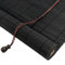 sur Mesure Store Enrouleur Bambou Naturel,Store Occultant en Bambou Noir,Stores À Rouleaux Romains,Protection Solaire Intimité Écran Respirant pour Intérieur/Extérieur/Jardin