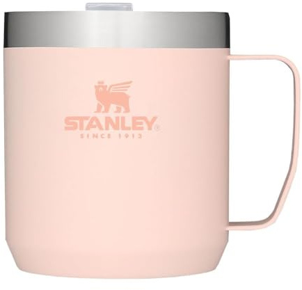 Stanley Limestone Classic Thermal Mug 340ml Vacuum Insulated Stainless Steel Camping Cup for Hot and Cold Drinks 350ml