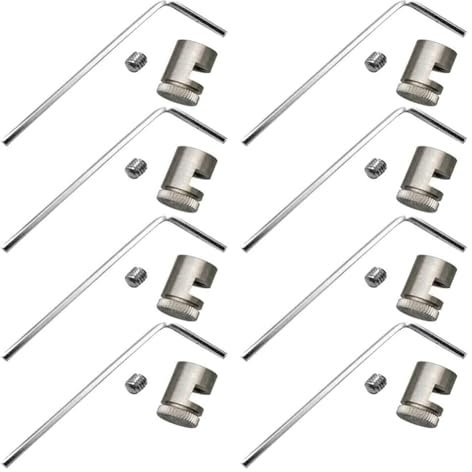 Lonrtesw 8 Packs Thumb Stud Fit for Buck 110 Folding Knife, Universal Replacement Thumb Button for Folding Hunting Knives Blade, Easy to Use Fine Workmanship