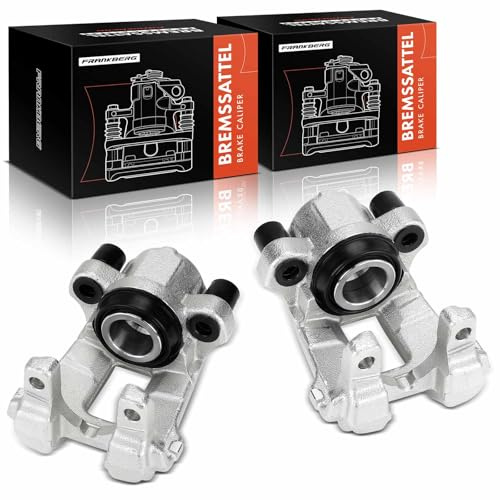 Frankberg 2x Bremssattel Bremszange Hinten Links Rechts 34216850973 | Kompatibel mit 4 Coupe F32 F82, 3er F30 F80, 3 Gran Turismo F34, 3er Touring F31, 4 Gran Coupe F36, 4 Cabriolet F33 F83