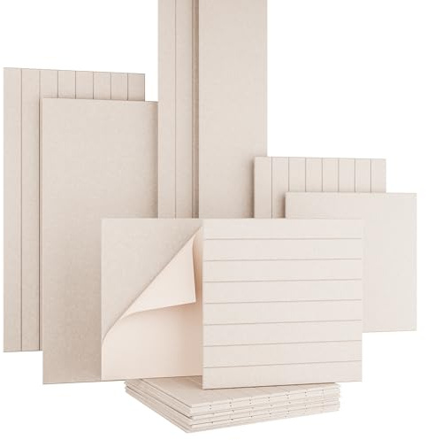 AKUSTIKO Akustikpaneele Selbstklebend 60x60cm - 4 Stück Beige Akustik Wandpaneele Schallschutz & Raumakustik Panels Filz 9mm Hexim Decken- & Wandverkleidung Akustik Projekt (1.44m²)
