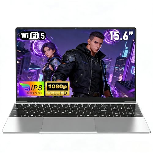 NAIKLULU 15,6 Pollici Pc Portatile 2026, Processore i7 7600U (2,8 a 3,9 GHz), 16GB RAM 1TB SSD Computer Portatile Gaming Laptop, Tastiera Completa Retroilluminata, Full HD 1920x1080P