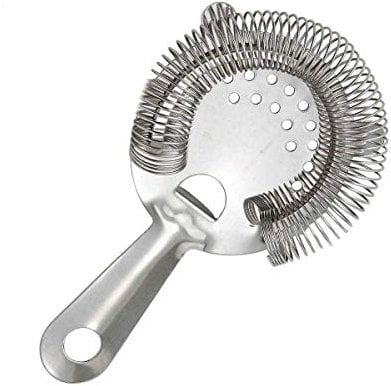 Hawthorne 4 Prong Cocktail Strainer by bar@drinkstuff, Single