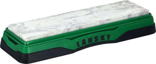 Lansky Unisex – Erwachsene Arkansas Abziehstein, grün, one Size