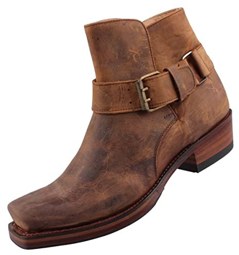 Sendra Boots Herren-Biker-Stiefel., braun, 42 1/3 EU