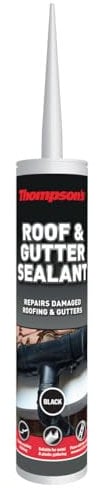 Ronseal RSLTRGSB310 Thompson's Roof & Gutter Sealant Black 310ml