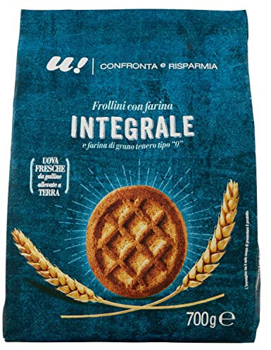 U! Confronta & Risparmia Frollini Integrale, 700g