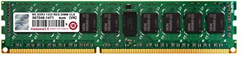 Transcend Memoria RAM DIMM 8 GB ECC Registered DDR3-1333