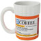 BigMouth Inc Prescription Pill Bottle 325ml Ceramic Novelty Coffee Mug Funny Gift