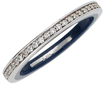 Esprit ESRG91939D Damen Ring marin silver glam blue Sterling-Silber 925 Blau Zirkonia 17,8 mm Größe 56