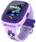 VIDIMENSIO GPS Telefon Uhr Kleiner Delfin-violett, Armband:mit Figur,ohne Abhörfunktion/mit sicherem Deutschen Server/Wasserdicht, SOS Notruf+Telefonfunktion/Anleitung+Uhr+App+Support: Deutsch