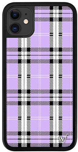 Wildflower Limited Edition Hüllen kompatibel mit iPhone 11 (Lavender Plaid)