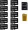 Clodisk Micro SD-Karte mit Kleiner Kapazität, 10 Stück, 512 MB (Nicht GB) mit MicroSD-Adapter, Kartenleser, Speicherkarte für kleine Daten, Dateien, Werbung oder Promotion (zu klein für Videos)