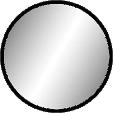 MIRAC Weitwinkelspiegel, Acrylglas, Magnethalterung, rund, Ø 45 cm, Art.-Nr. 25229230 | Überwachungsspiegel | Kontrollspiegel