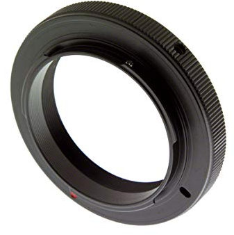 Pro Lens Adapter for use with T2 lenses. Compatible with Nikon DSLR Cameras. F Mount.