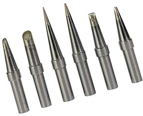WNJ-TOOL, Nj-weiding, 6Pcs Soldering Iron Tips Welding Head Solder Station Accessories Set For Weller WE1010NA WESD51 WES50/51 Welding Equipment Parts
