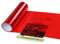 ihreesy Autolichtfolie,100cm x 30cm Autolicht Scheinwerfer Folie Tönungsfolie Wasserdichte Folie Auto Nebelscheinwerfer Vinylfolie Getönte PVC Rückleuchten Folie,Rot
