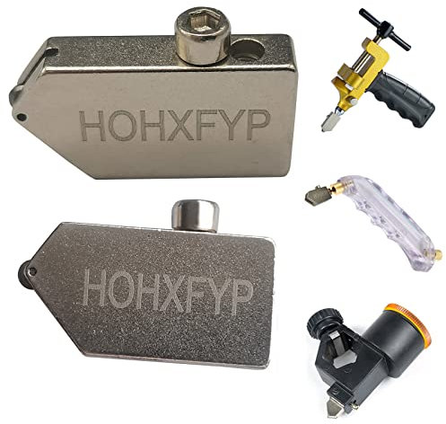 Têtes de rechange en carbure de tungstène pour coupe-verre et poignée pistolet