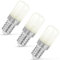 Perfect LED Kühlschrankbirnen - warmweiß - 3er Set - E14 LED Lampe - Kühlschranklampe - 2700 K - 1,5 Watt