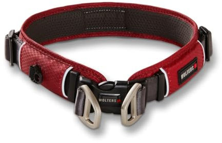 Wolters Halsband Active Pro Comfort, Größe:45-52 cm, Farbe:rot/anthrazit