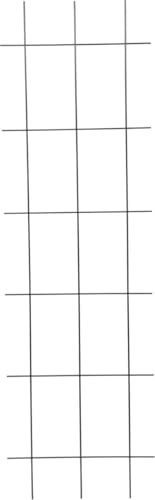 TrendLine Spaliergitter 150 x 45 cm Spaliere