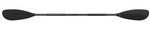 PONTTOR Seaflo Doppelpaddel 220 cm, schwarz, Paddel für Kajak, Kanu, Boot