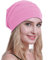 osvyo Baumwolle Chemo Hüte Soft Caps Krebs Kopfbedeckungen für Frauen Haarausfall versiegelt Verpackung HELL PINK