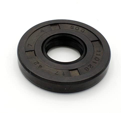 Parts and Parts Radialwellendichtring 17x42x7mm, AS/TC/BASL/WAS, DIN 3760 Simmerring, NBR 70, hitze & chemikalienbeständig, ideal für Motoren, Pumpen, Getriebe & industrielle Anwendungen