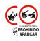 Goodvia Cartel Prohibido Aparcar Aluminio Reflectante 20x30 cm, Placa Prohibido Aparcar Metal Cartel Prohibido Aparcar Llamamos Grua Metalico Duradero, Impermeable y Resistente UV, 2PCS