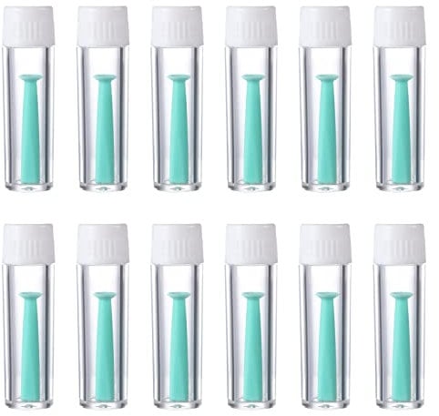 MUDOR Hard Contact Lens Remover, 12 Pieces Scleral & RGP Lens Remover Tool, Eye Contact Remover Plunger