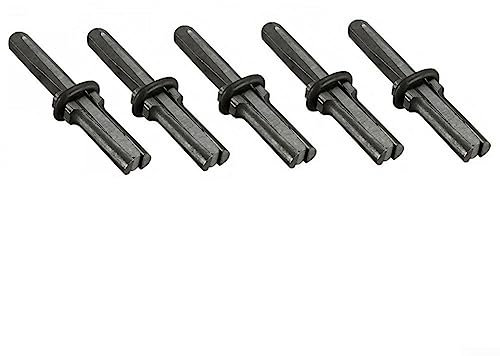 5 Set 5/8 inch Stone Splitter, Masonry Chisels, Wedges Feather Shims, Stone Splitting Tools, Rock Stone Splitter Hand Tools