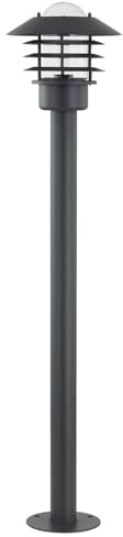 Lindby Belmiro (spritzwassergeschützt (Modern) in Schwarz aus Metall (1 flammig, E27)