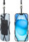 Kinizuxi 2 Packs Tour de Cou Telephone avec Poche Pour Cartes, Silicone Universelle Cordon Telephone Portable Collier de Longe Compatibles avec Plupart des Smartphones-Noir