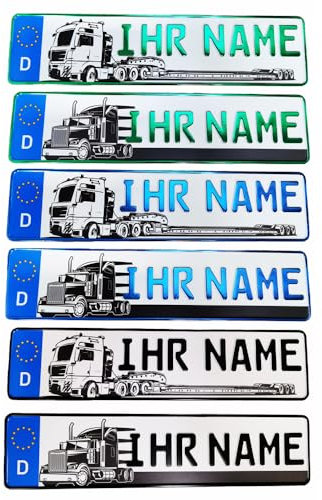 LKW PKW KFZ Auto Truck Fahrerschild Schild Namensschild Name Text Fun DECO Kinder Spitzname Spaß, Geburtstag Geschenk