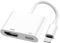 HDMI Adapter for iPhone and iPad to TV,1080P HDMI Cable Adapter Sync Screen Video & Audio Digital AV Converter with Charging Port for iPhone, iPad, iPod on HDTV/Projector/Monitor,No Power Need