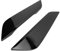 1 Paar Schwarze Seitenluftkanal-Verkleidungssets für 5er G30 G31 2017–2023, Elegantes Design, Einfache Installation, Ersetzt die Teilenummern 51747439014, 51747439013