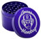Grass Monkey® Basic Metall Grinder – 4-teilig, Ø 5,5 cm, Purple – Robuste Kräutermühle mit Pollensieb & Schaufel – Kompakt & Langlebig