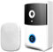 Gotrain Doorbell Camera Wireless with Chime, Video Doorbell, Live View, 2-Way Audio, Night Vision, Outdoor Indoor Surveillance, WiFi, Battery-Powered Smart Doorbell